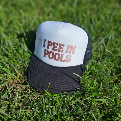 I Pee In Pools Cap