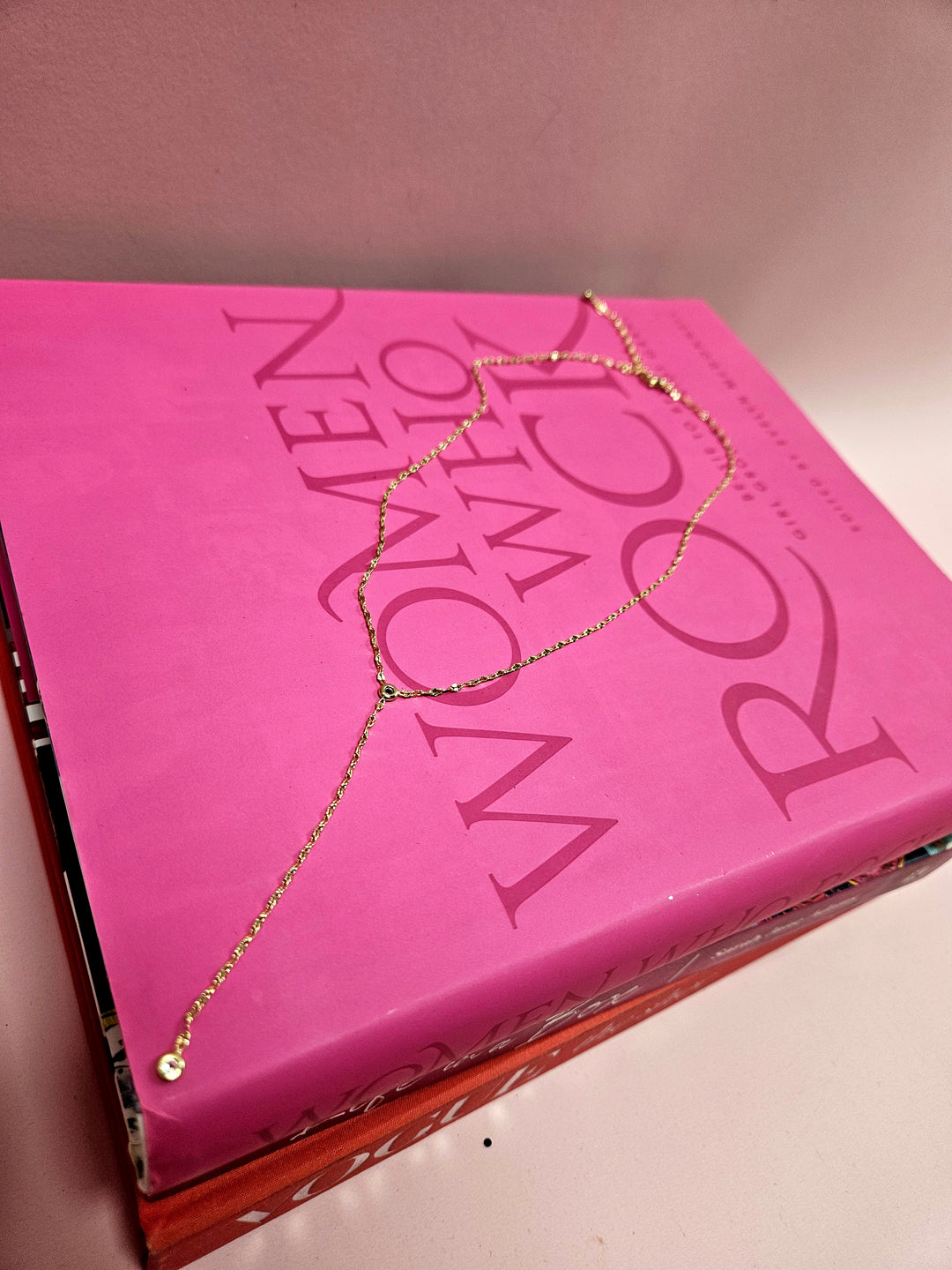 Dainty Chain Link Y Necklace