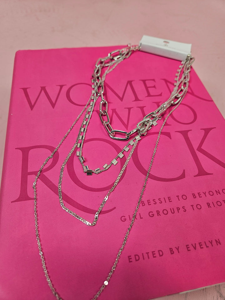 Chunky Chain 4 Layer Necklace