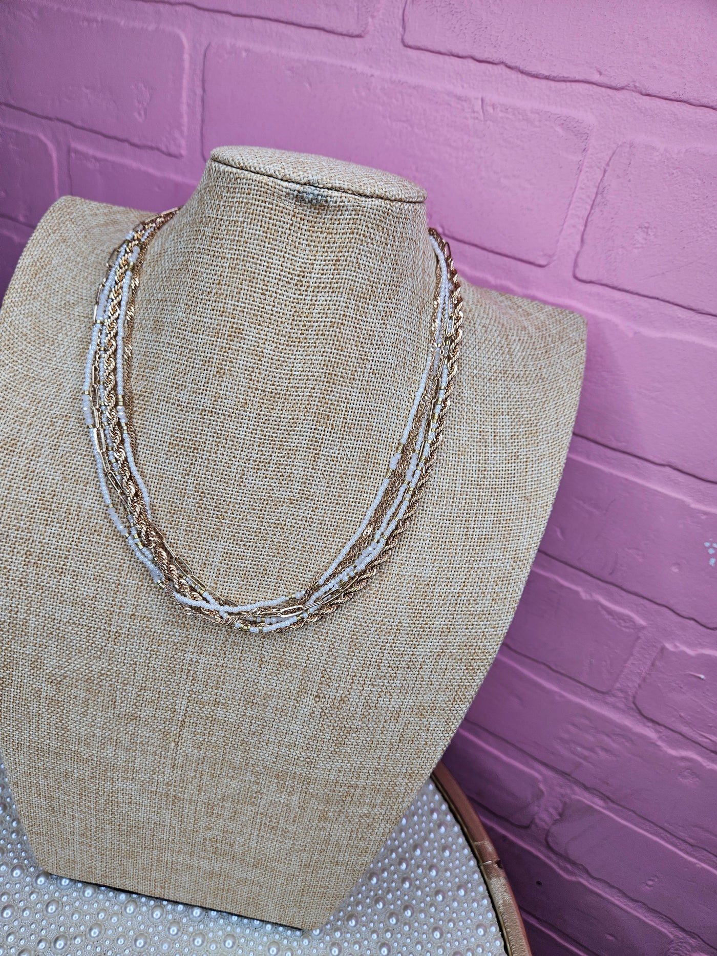 Layered In Gold Necklace