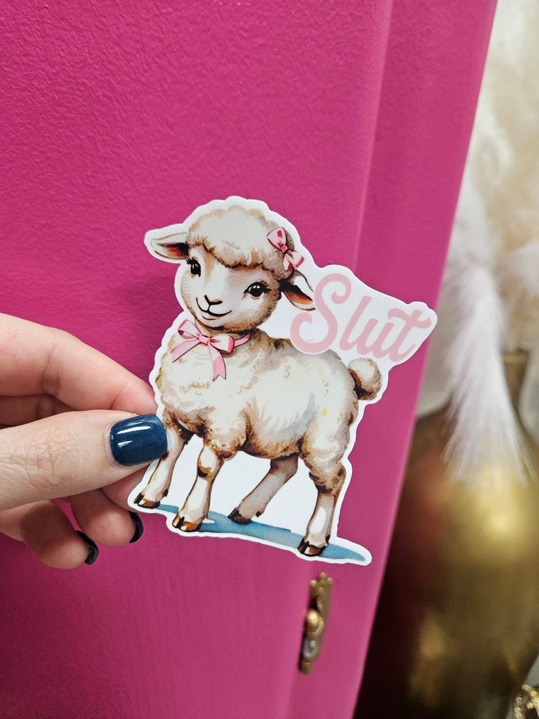 Slut Lamb Sticker