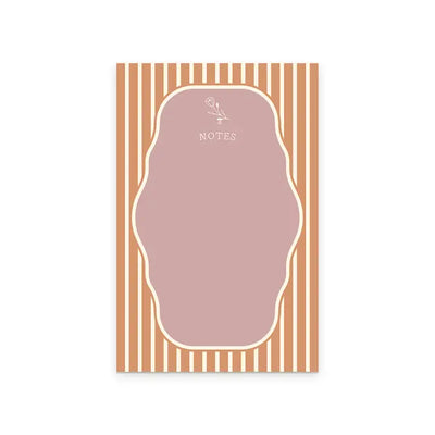 Framed Floral Notepad