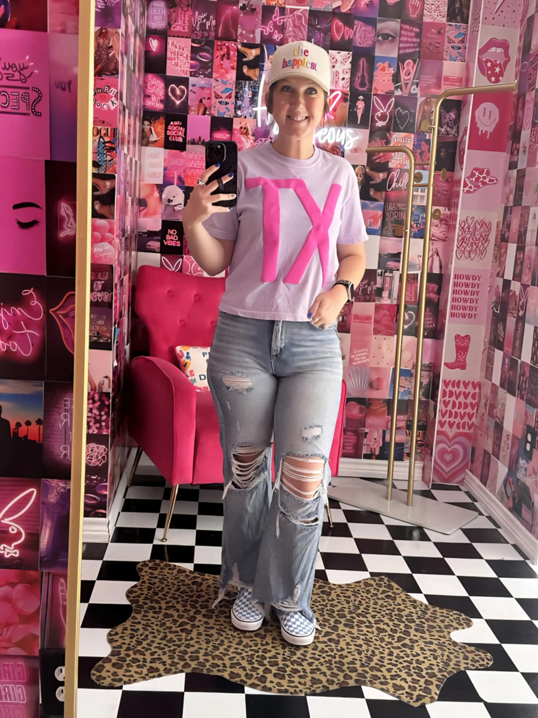 Comfort Colors TX Puff Crop Tee