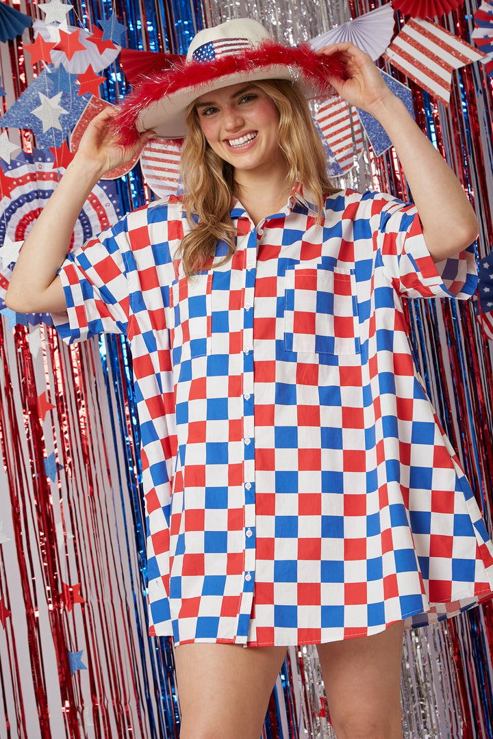 She's Got Spirit Shirt Dress