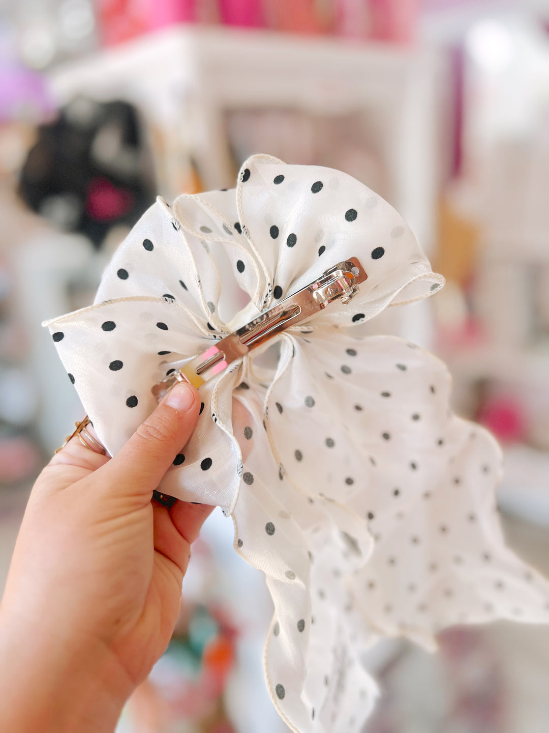 Dotty Dreams Polka Dot Hair Clip