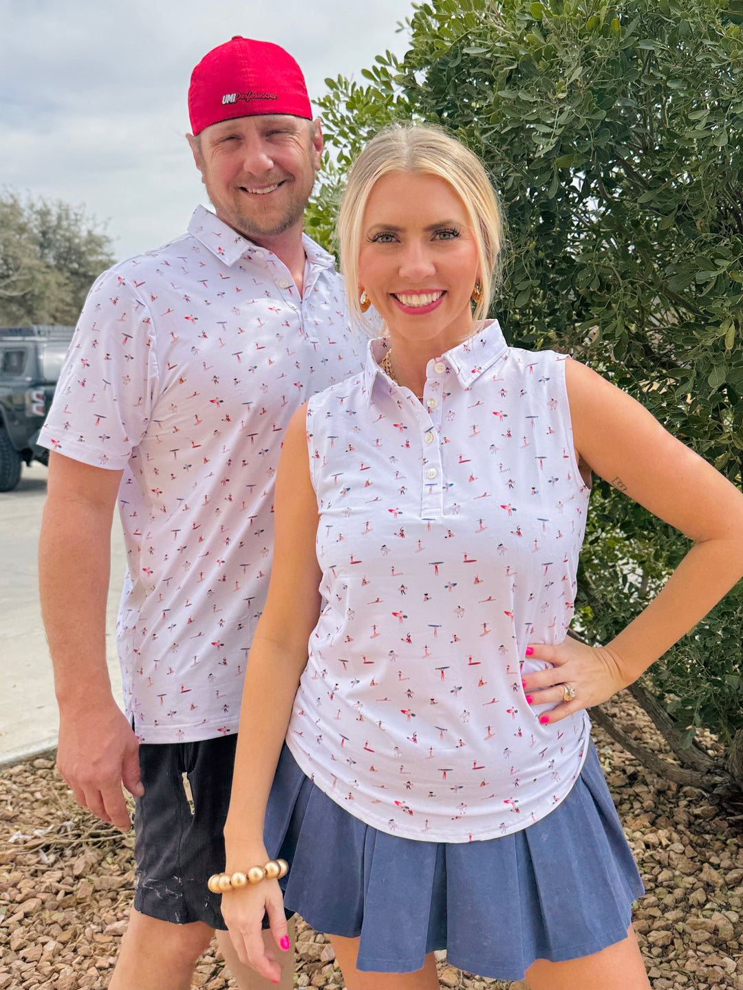 Cowabunga Women's Polo Tank