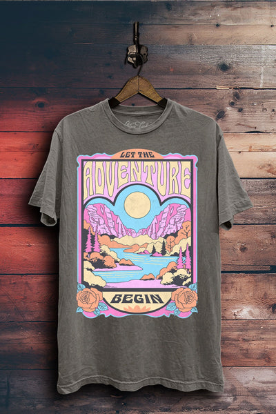 Let The Adventure Begin Graphic Tee