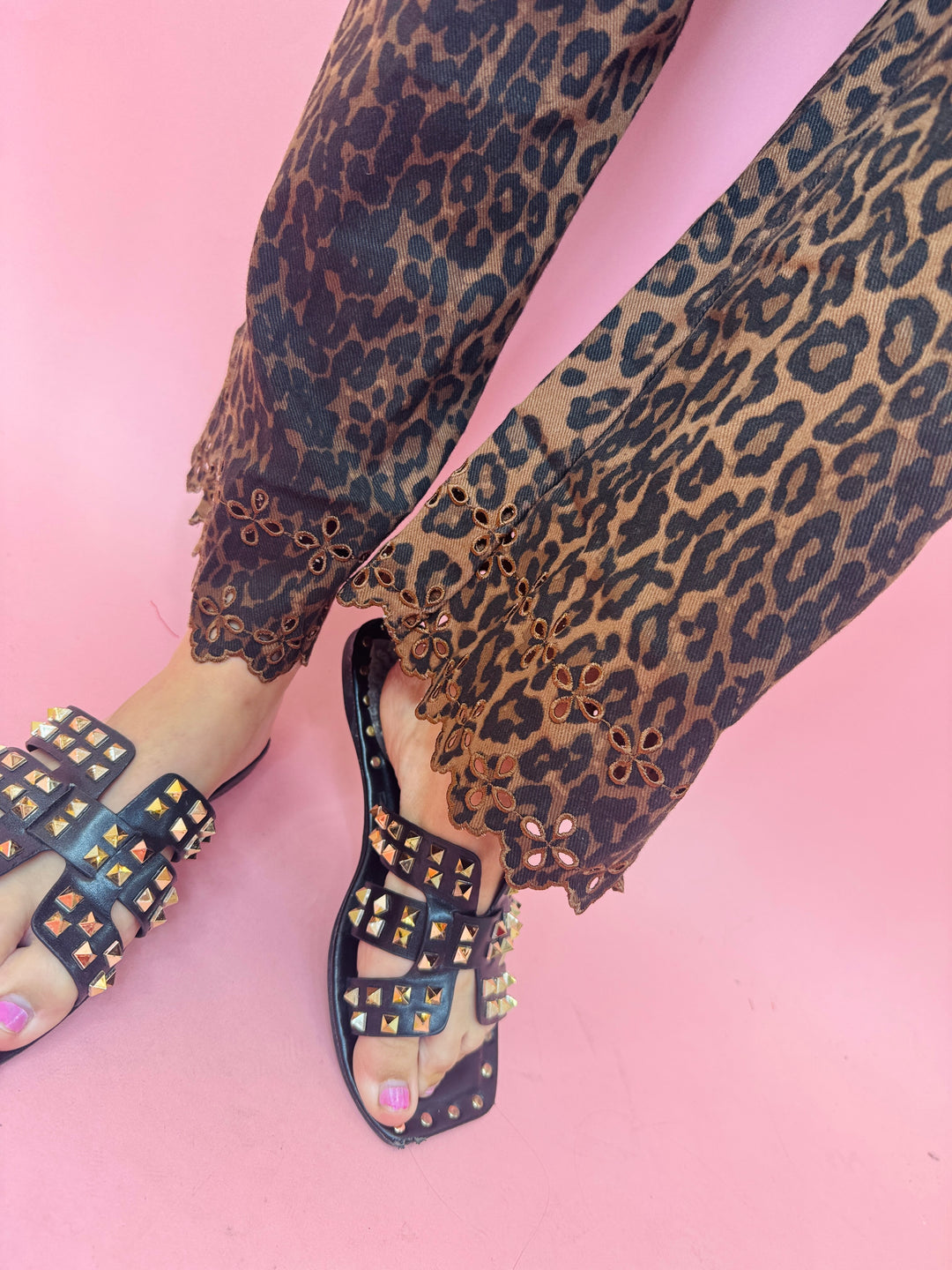The Mocha Leopard Pants