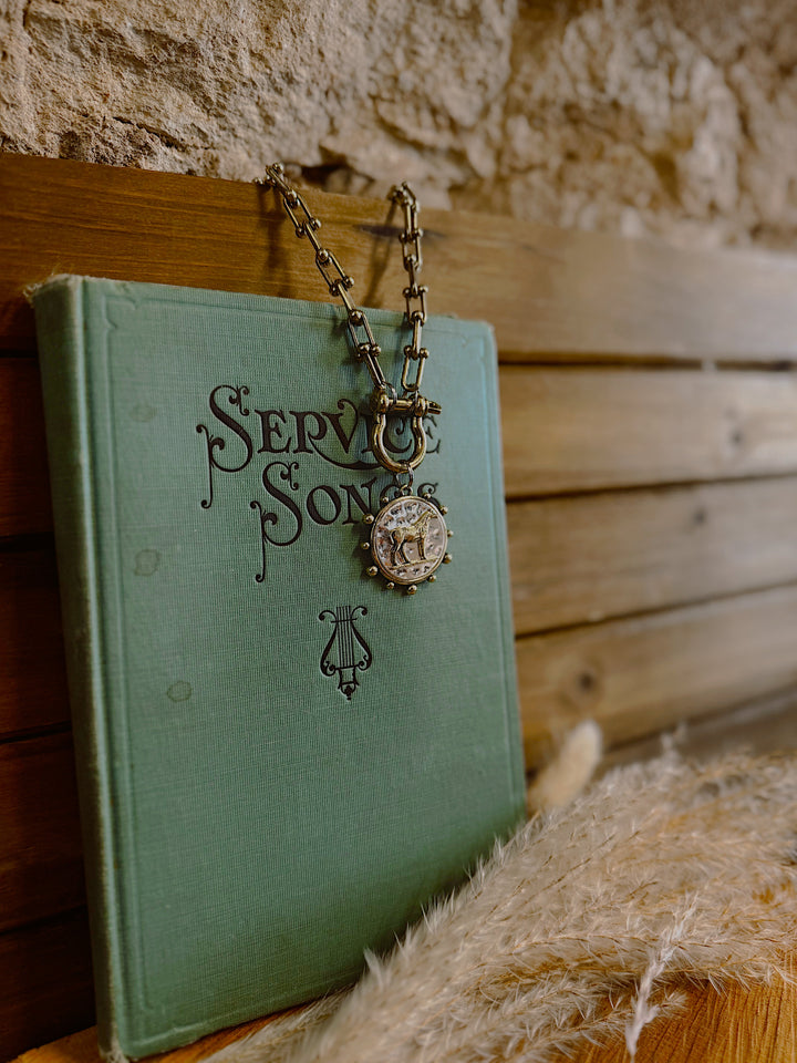 High Horse Coin Necklace