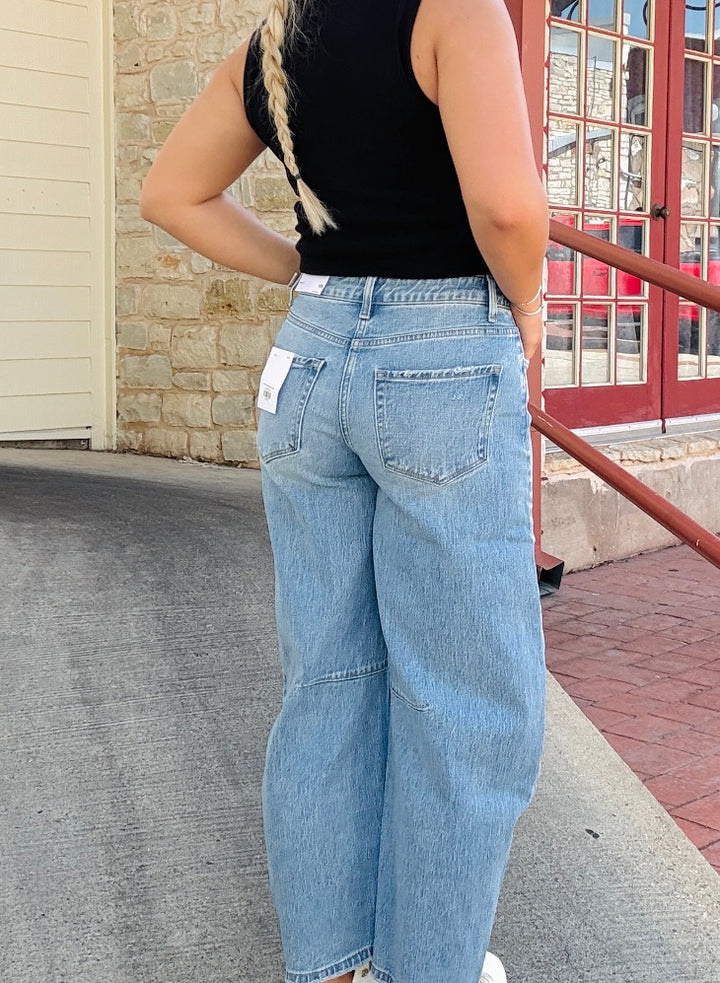 Lucky Horseshoe Barrel Jeans