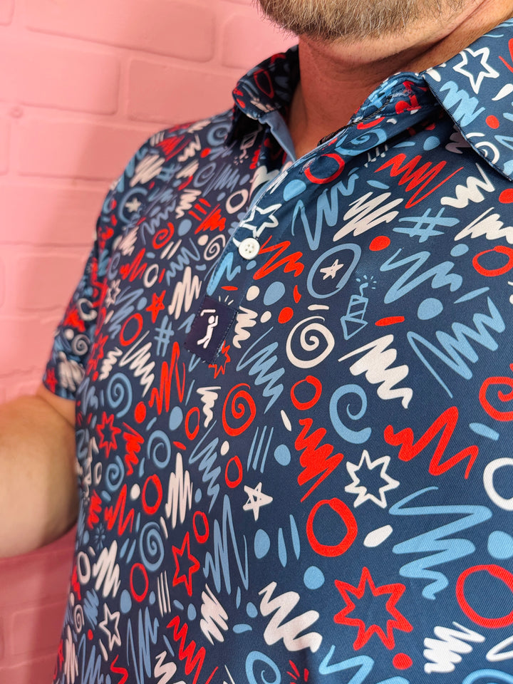 Kaboom Men's Polo