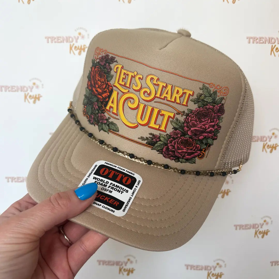 Let's Start A Cult Trucker Hat