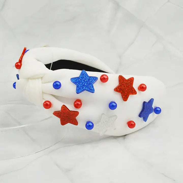 USA Knot Headband