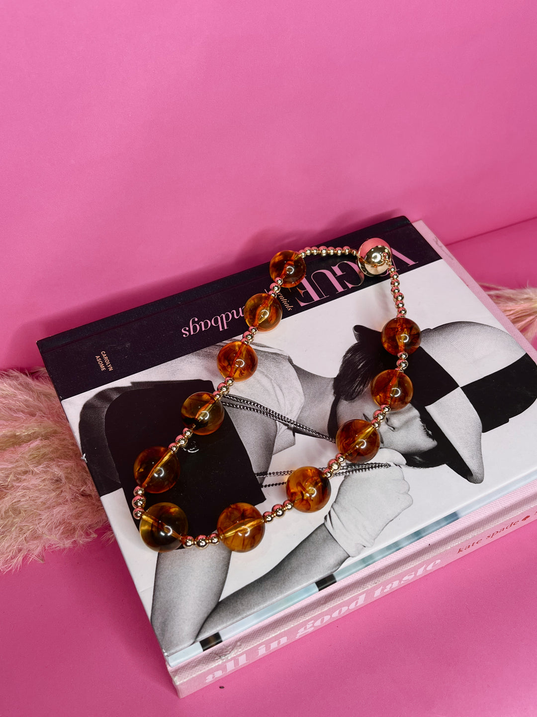 Golden Girl Beaded Necklace