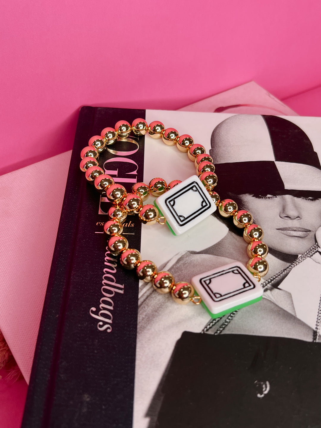 Mahjong Lover Beaded Bracelet