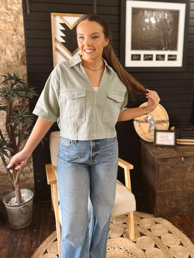 The Eve Denim Top