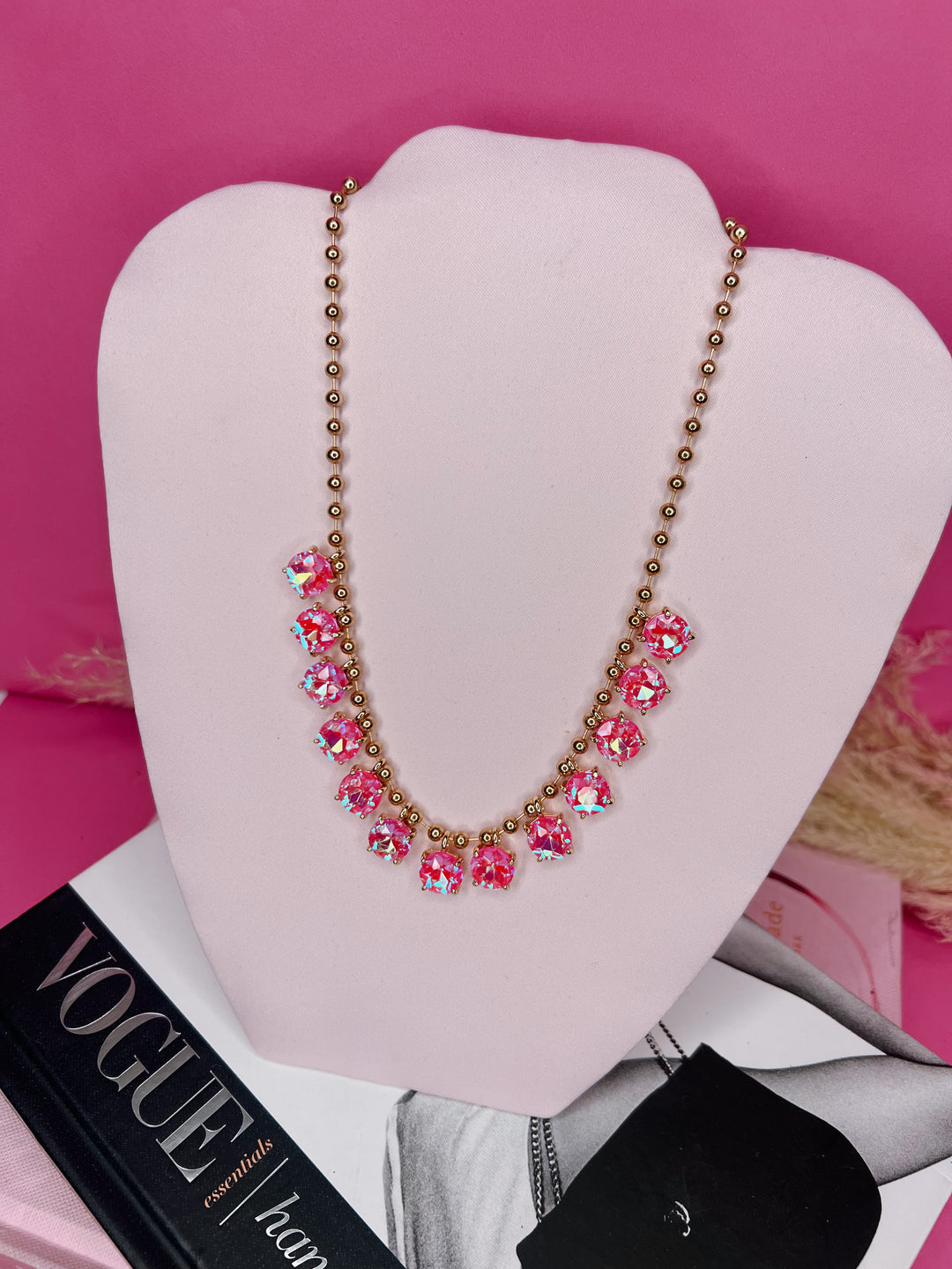 Make a Statement Gemstone Necklace
