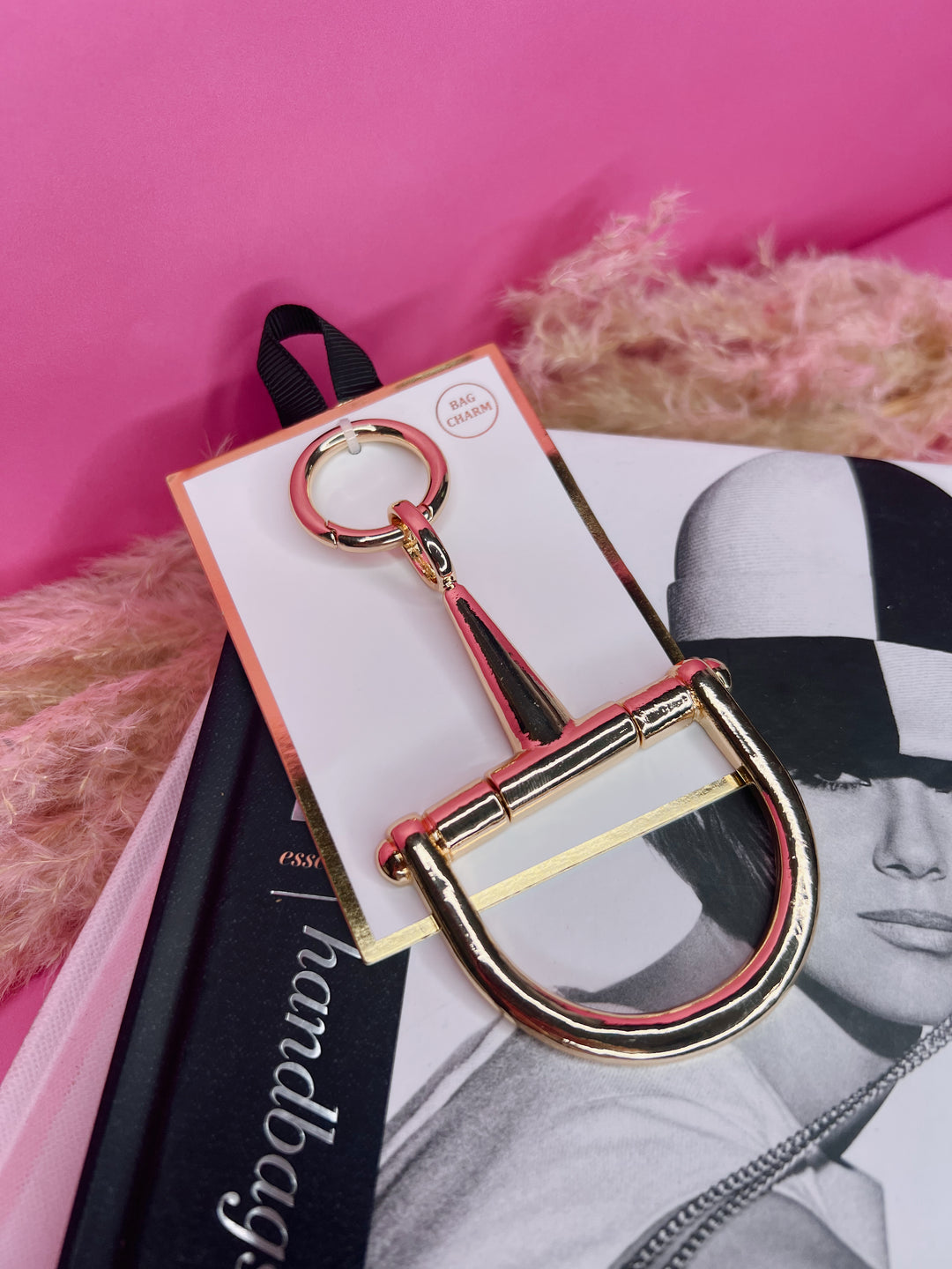 Horse Bit Bag Charm