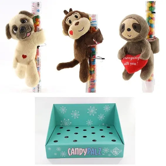 Candy Tube Plush Animals