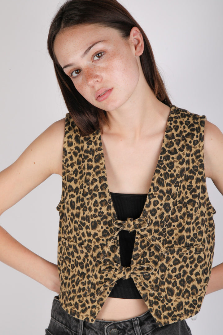 Wild Side Bow Vest