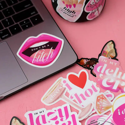 Don't Be A Bitch Waterproof Sticker