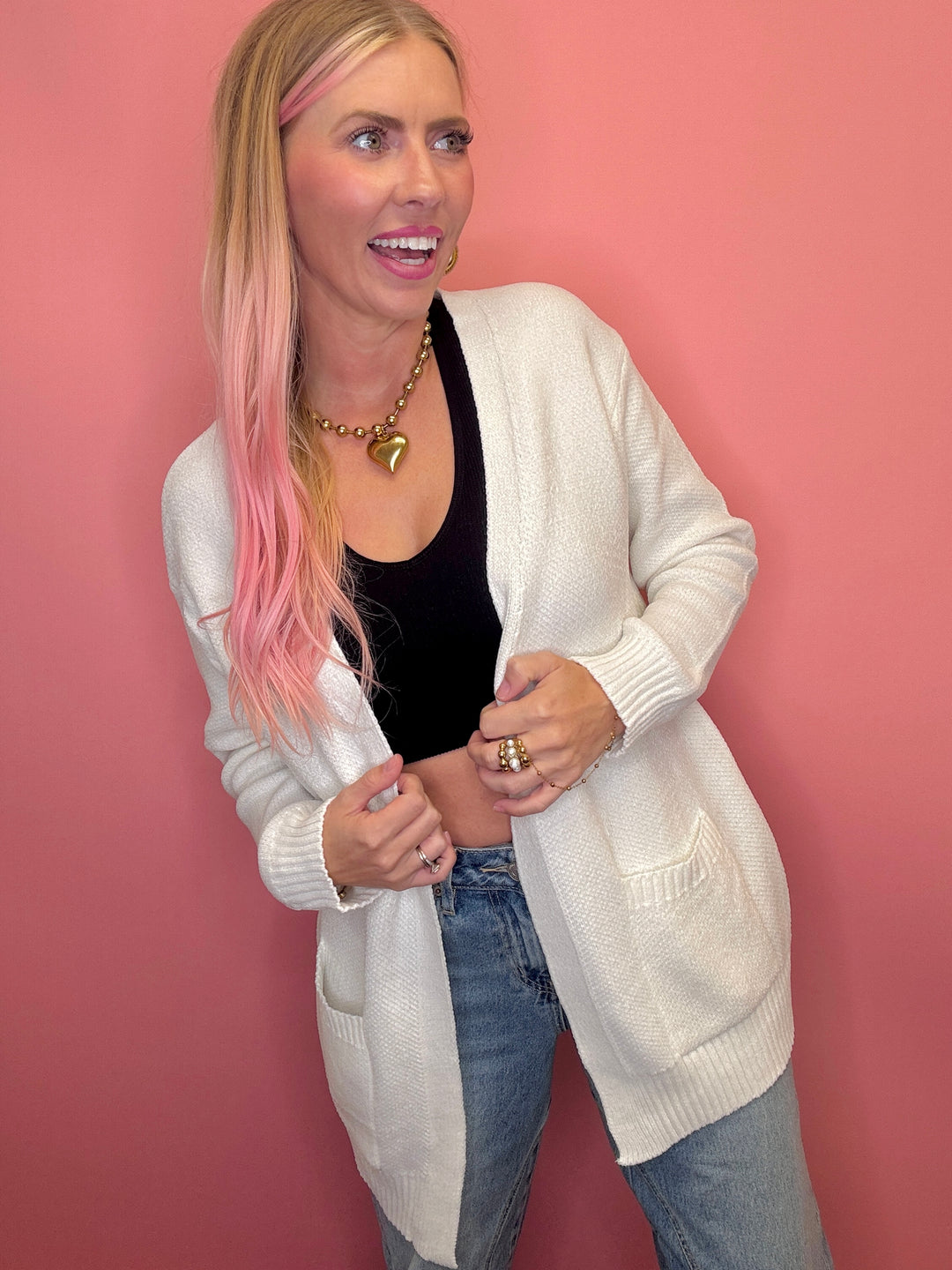 The Cozy Melange Cardigan