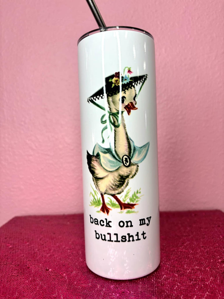 Back On My Bullshit Travel Cup