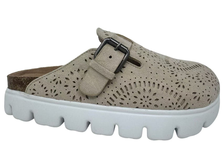 Boho Luxe Platform Mule Shoes