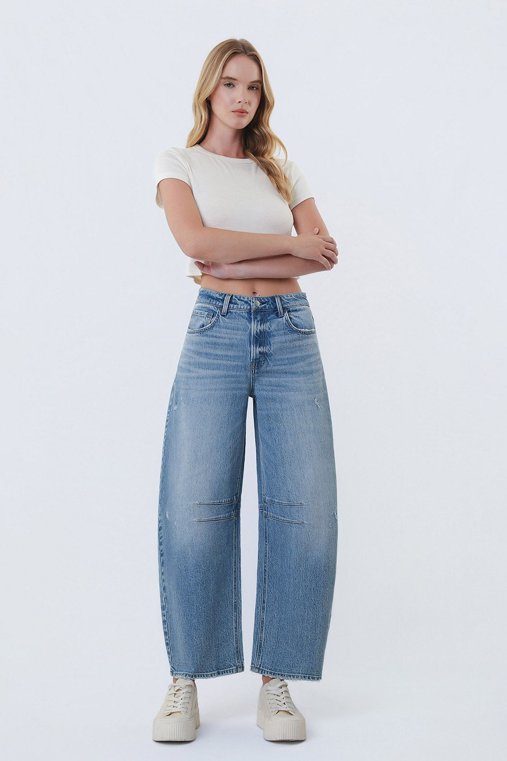 Lucky Horseshoe Barrel Jeans