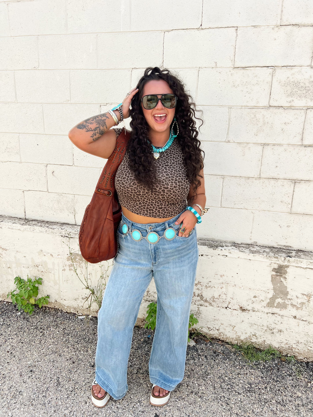 Wild Ways Leopard Knit Top