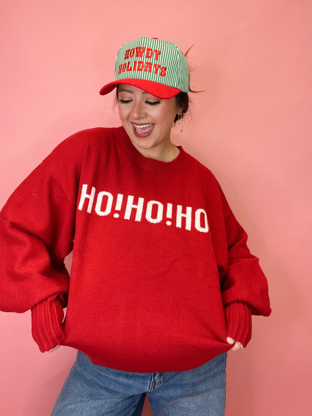 Ho Ho Ho Merry Christmas Sweater
