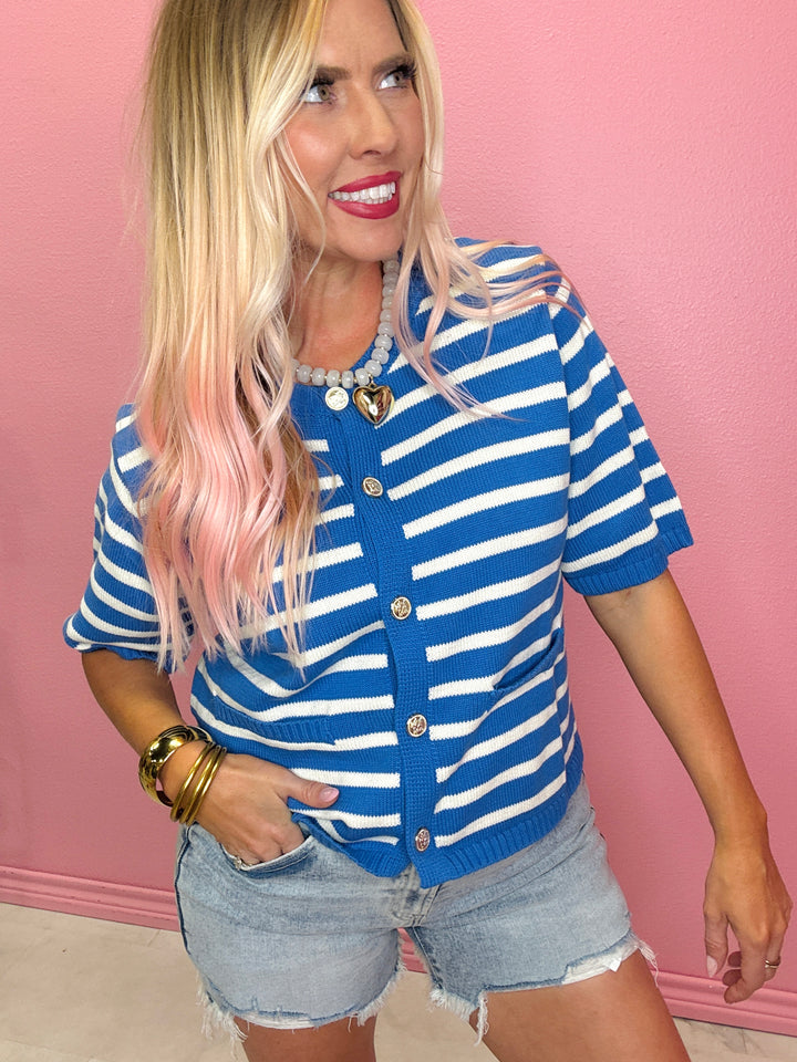 The Harbor Breeze Stripe Top