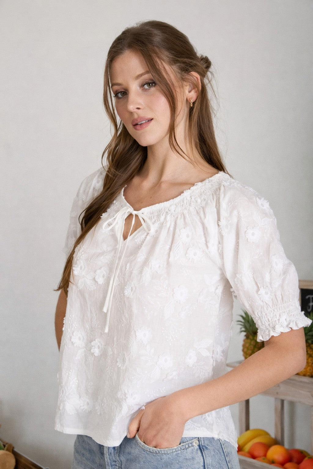 Wildflower Off-Shoulder Romance Top