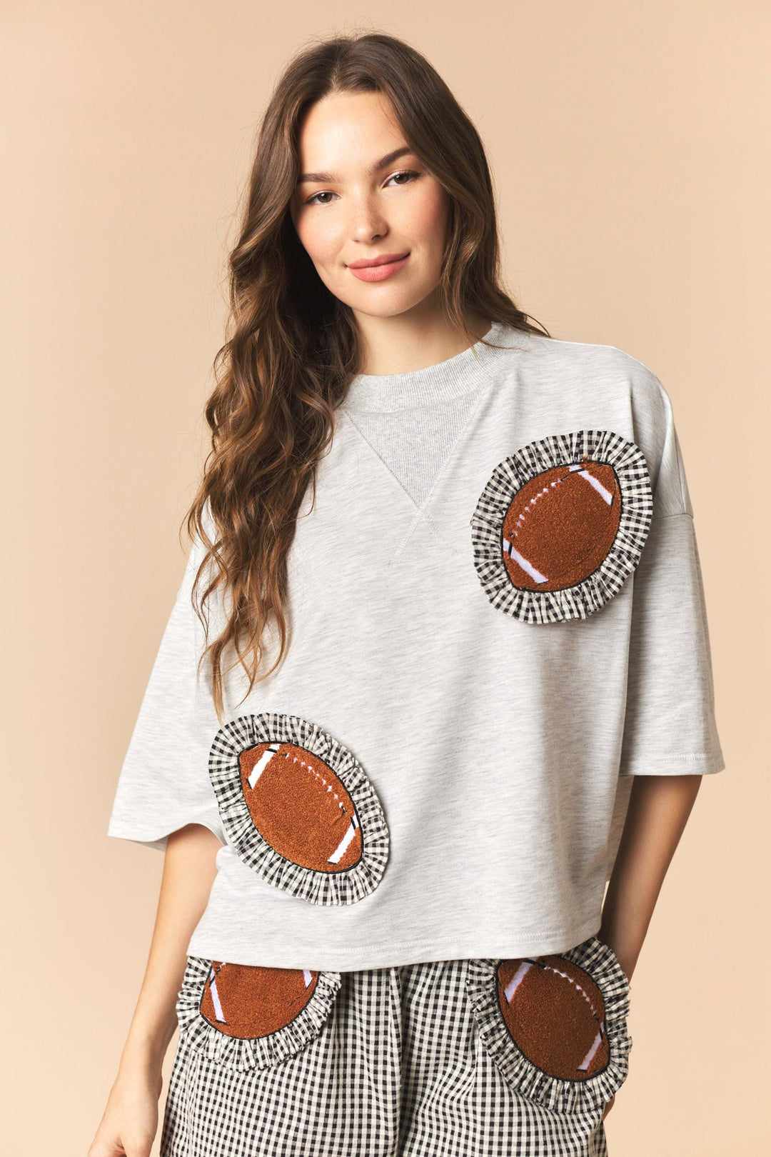 Friday Night Frills Football Top