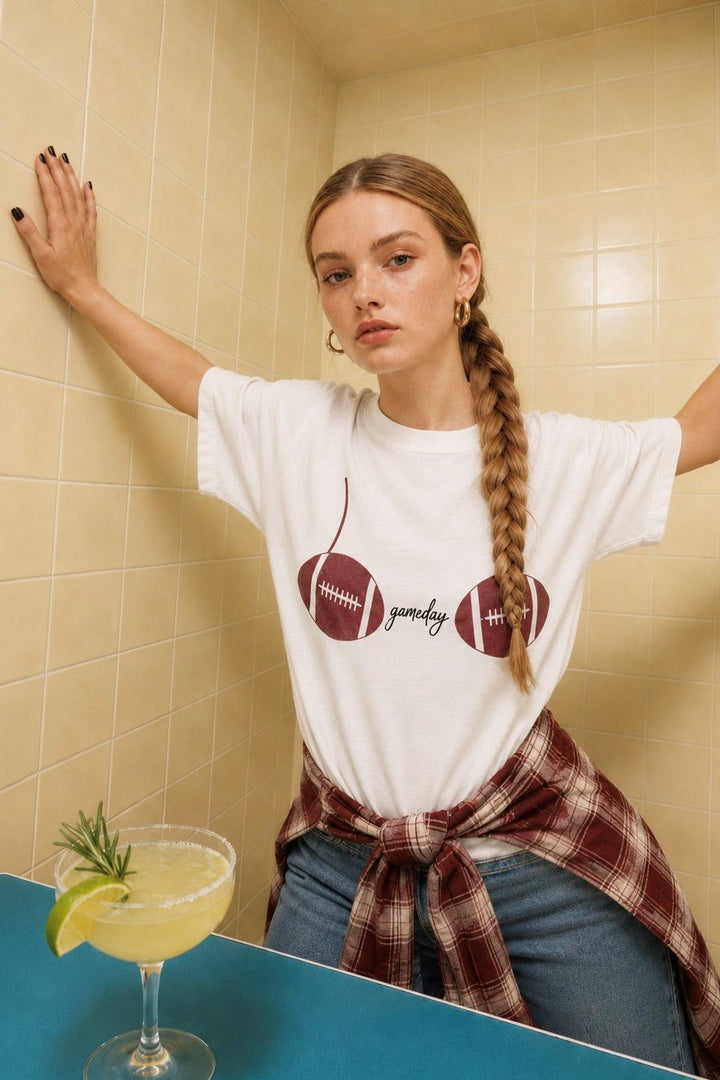 Game Day Bikini Graphic Tee