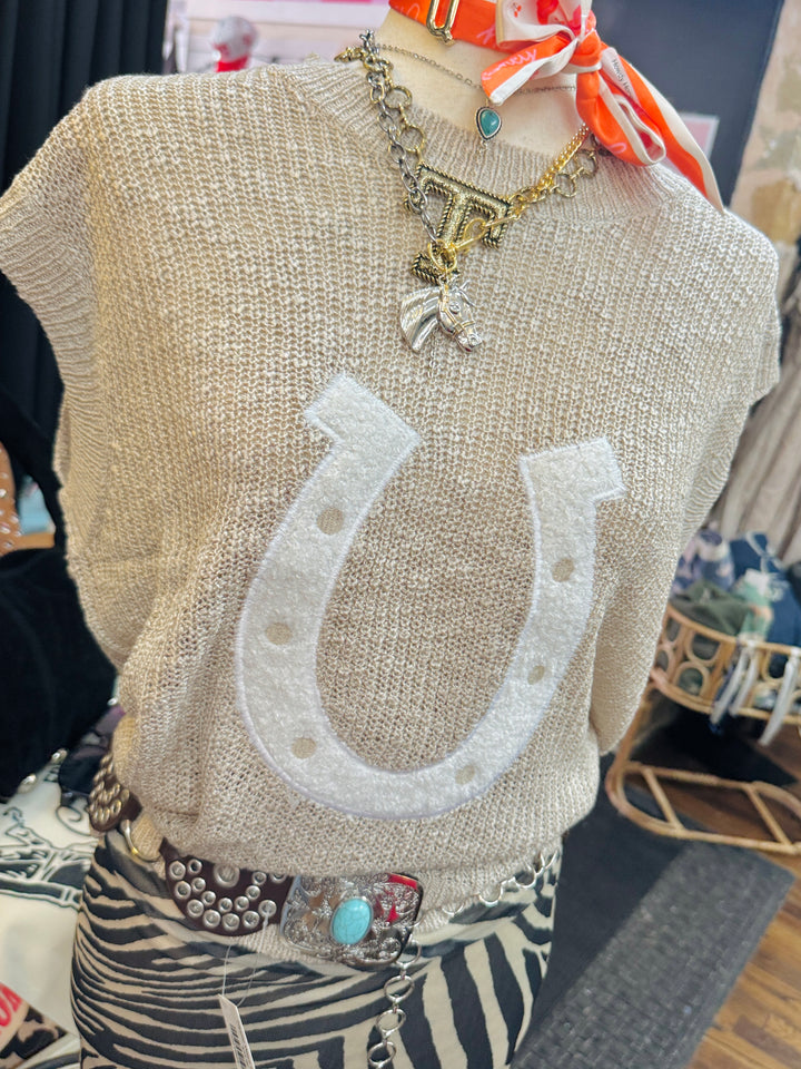 Lucky Spur Sweater Vest
