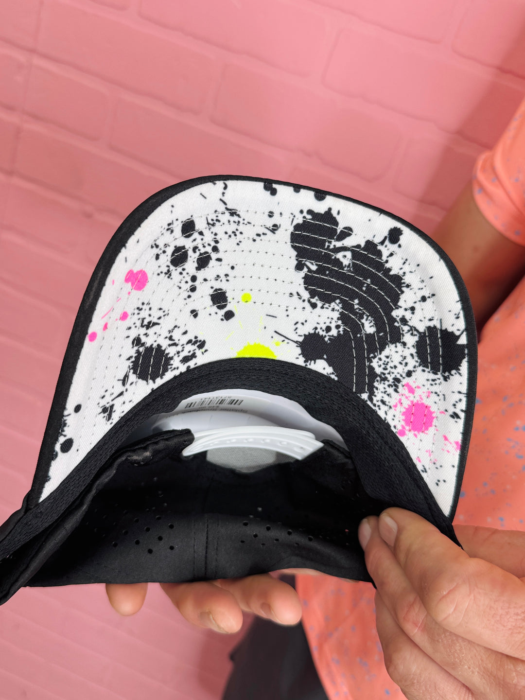 Splatter Snapback Hat