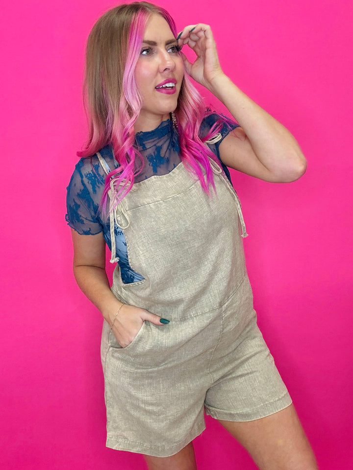 The Sam Linen Romper