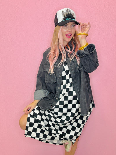 The Jackie Oversized Denim Shacket