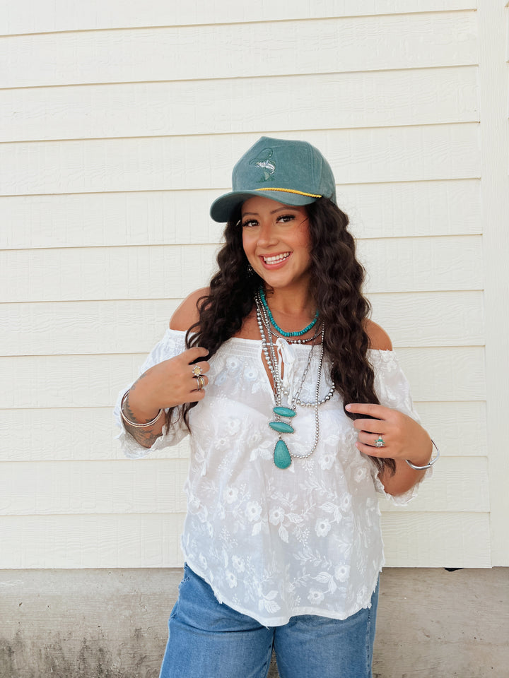Wildflower Off-Shoulder Romance Top