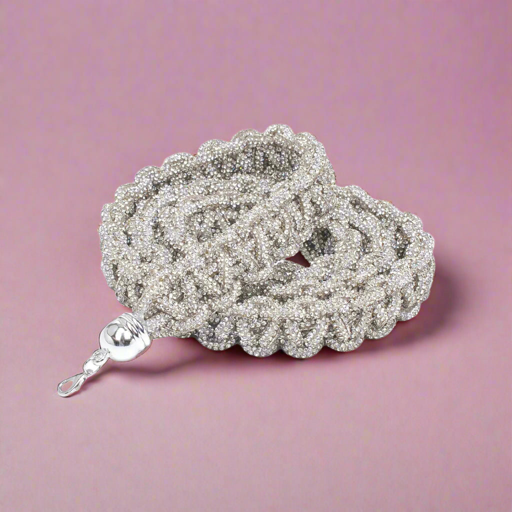 Dazzling Dreams Crystal Rhinestone Bag Shoulder Strap