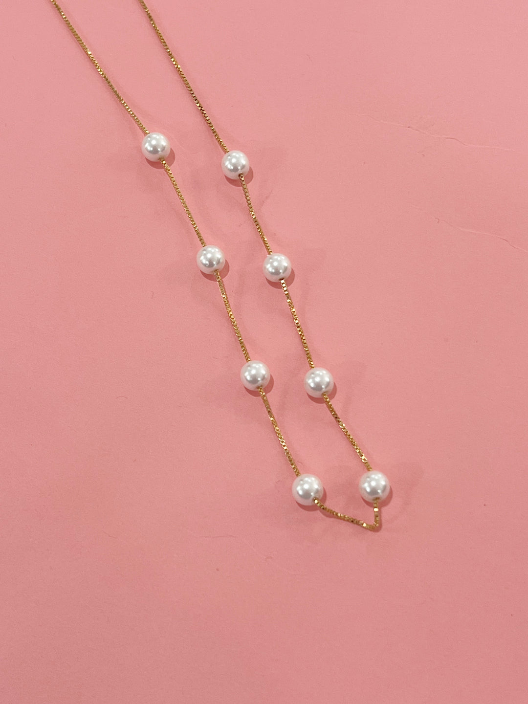 Coastal Pearl Necklace