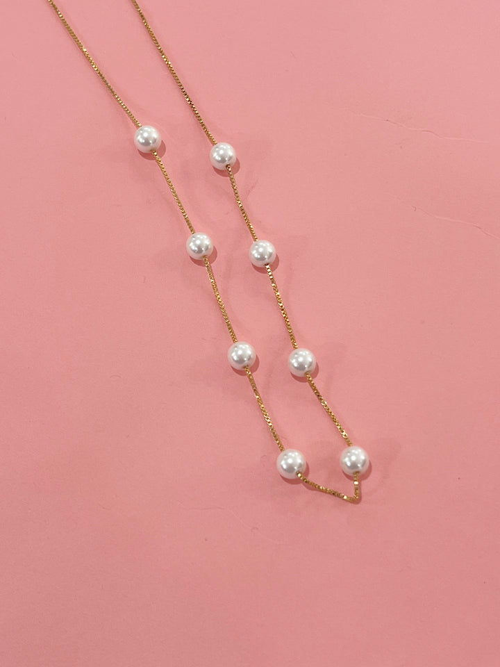 Coastal Pearl Necklace