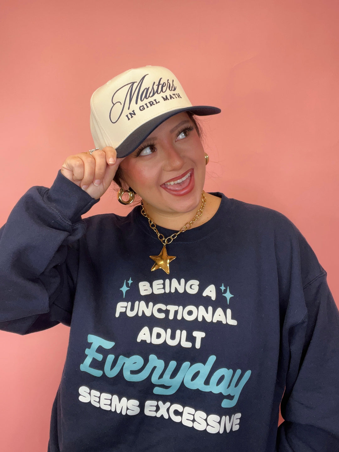 Masters In Girl Math Trucker Hat