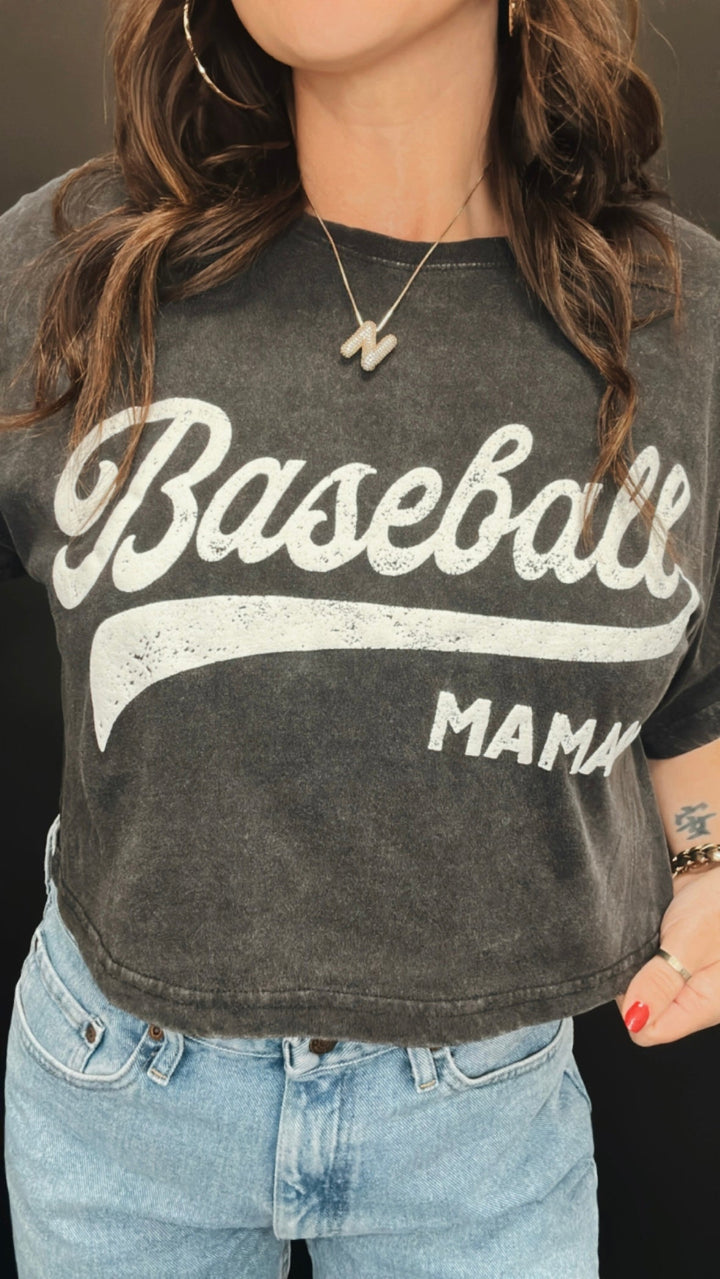 Baseball Mama Graphic Tee