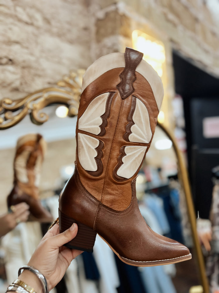 The Dolly Camel Cowboy Boots