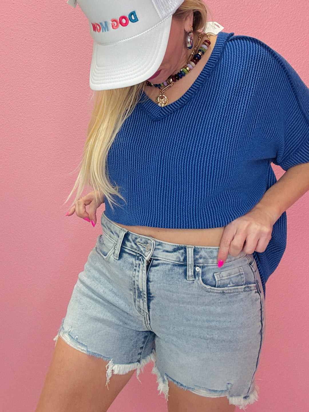 Roxie Rebel Distressed Shorts