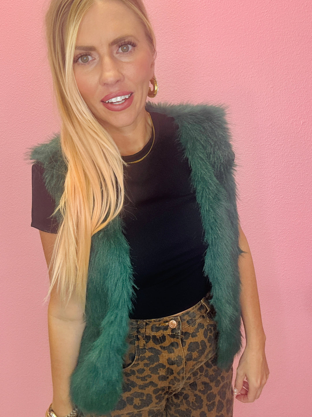 The Faux Fabuluxe Vest