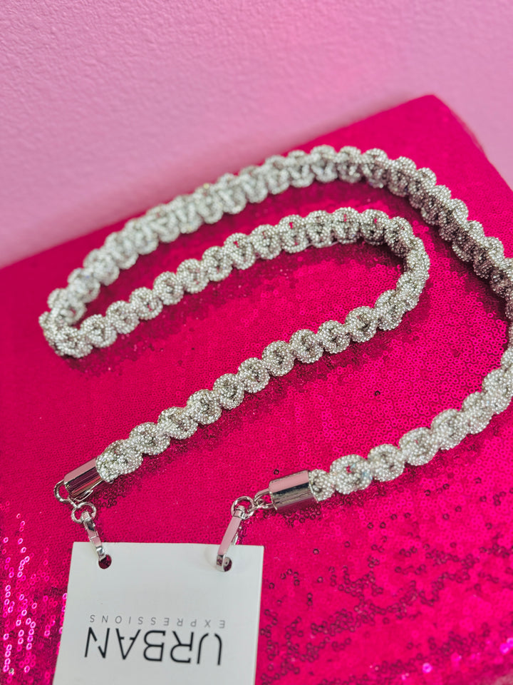 Dazzling Dreams Crystal Rhinestone Bag Shoulder Strap