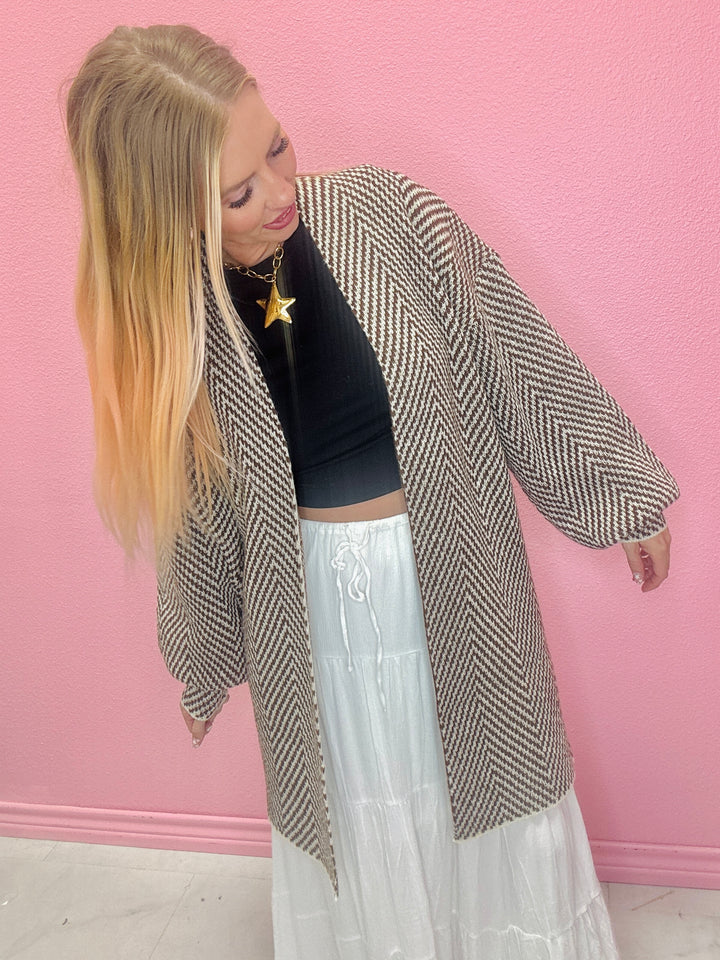 The Mocha Duster Cardigan